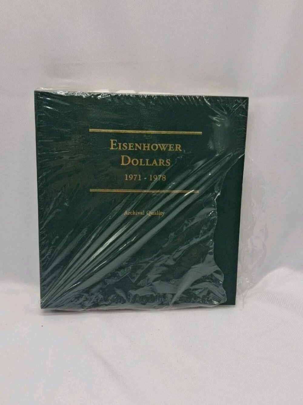 Littleton Coin Album Eisenhower Dollars 1971-1978 Archival Quality NOP
